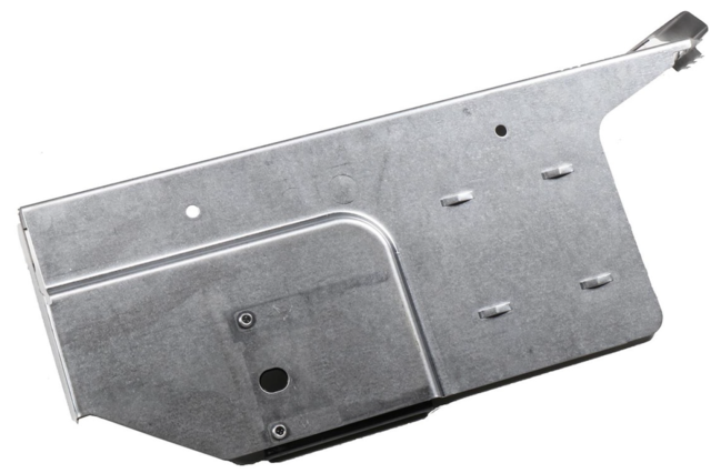 15118102 - Emission System: Heat Shield for Chevrolet: Silverado 1500, Silverado 1500 Classic, Silverado 2500 HD, Silverado 3500 HD | GMC: Sierra 1500, Sierra 1500 Classic, Sierra 2500 HD, Sierra 3500 HD Image