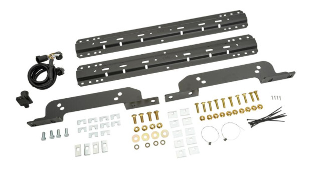 19353372 - : Trailering Fifth-wheel Rails By Curt for Chevrolet: Silverado 1500, Silverado 2500 HD, Silverado 3500 HD | GMC: Sierra 1500, Sierra 2500 HD, Sierra 3500 HD Image