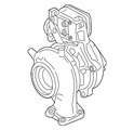 12723305 - : (Replaces 12709175) Turbocharger for Chevrolet: Silverado 2500 HD, Silverado 3500 HD | GMC: Sierra 2500 HD, Sierra 3500 HD Image