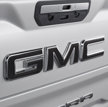 86539816 - Exterior: (Replaces 84364354) Emblem Pkg for GMC: Sierra 1500, Sierra 1500 Limited, Sierra 2500 HD, Sierra 3500 HD Image