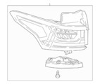85164972 - Electrical: Tail Lamp for GM Image