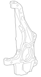 84673210 - : Knuckle (Replaces Part Number 84453669) for Cadillac: Escalade, Escalade ESV | Chevrolet: Silverado 1500, Silverado 1500 LTD, Suburban, Tahoe | GMC: Sierra 1500, Sierra 1500 Limited, Yukon, Yukon XL Image