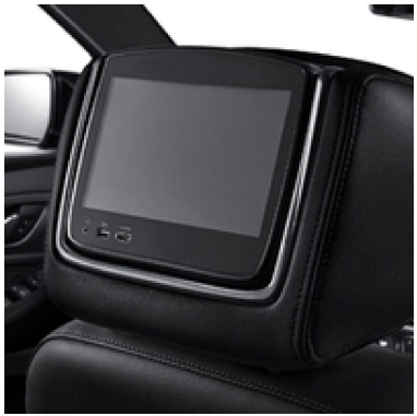 84337922 - Electronics: Display Part No. 84337922 - Rear-Seat Infotainment System in Jet Black Vinyl for GM Image