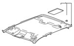 85099556 - Body: Headliner for Chevrolet: Silverado 1500, Silverado 1500 LTD, Silverado 2500 HD, Silverado 3500 HD | GMC: Sierra 1500, Sierra 1500 Limited, Sierra 2500 HD, Sierra 3500 HD Image