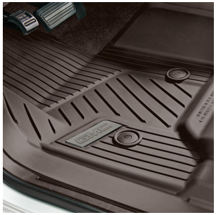 84185475 - Interior: Floor Liners, All-Weather, Front for GMC: Sierra 1500, Sierra 1500 Limited, Sierra 2500 HD, Sierra 3500 HD, Yukon, Yukon XL Image