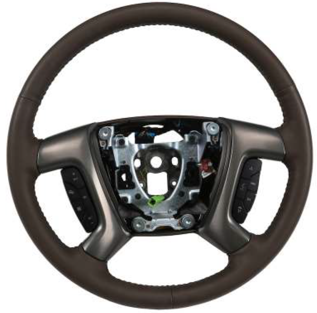 22947769 - : Very Dark Cashmere Steering Wheel for GM Image