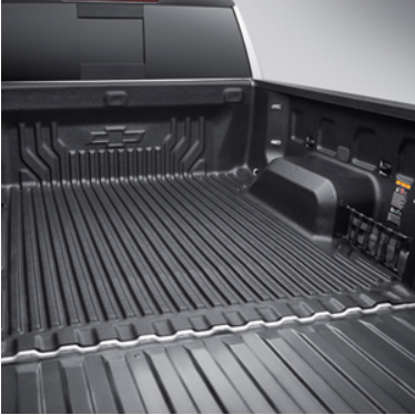 84648941 - Body: Bed Liner, Bowtie Logo for Chevrolet: Silverado 1500, Silverado 1500 LTD Image
