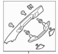 84793121 - Body: Windshield Pillar Trim for GM Image