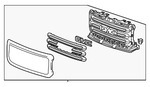 84733966 - Body: Grille Assembly for GMC: Canyon Image