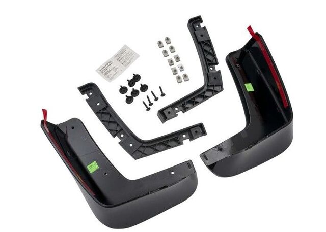 86507708 - Exterior: (Replaces 84159780) Black Meet Kettle Metallic Front Fender Mud Guard for Chevrolet: Traverse Image