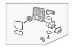 86824004 - Body: Mirror Assembly for Chevrolet: Silverado 2500 HD, Silverado 3500 HD | GMC: Sierra 2500 HD, Sierra 3500 HD Image