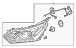 86541966 - : F Headlamp for GM Image
