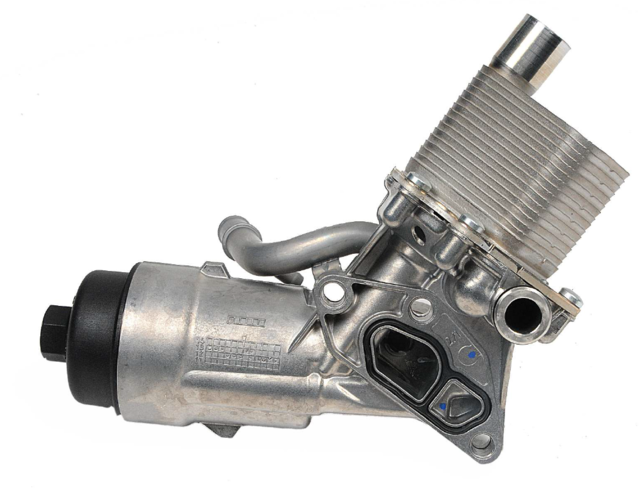 55566784 - : Engine Oil Cooler and Oil Filter Assembly for Buick: Encore | Chevrolet: Cruze, Cruze Limited, Sonic, Trax Image