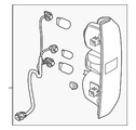 84916710 - Electrical: Tail Lamp Assembly for GMC: Canyon Image