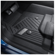 84185470 - : Floor Liners, All-Weather, Front for Chevrolet: Silverado 1500, Silverado 1500 LD, Silverado 2500 HD, Silverado 3500 HD, Suburban, Suburban 3500 HD, Tahoe | GMC: Yukon Image