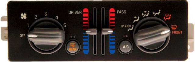 10308119 - Body: Temp Control for Pontiac: Grand Prix Image