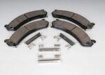 19432941 - Brakes: Brake Pads for Cadillac: DeVille, DTS | Chevrolet: Avalanche 1500, Avalanche 2500, Express 2500, Express 3500, Express 4500, Silverado 1500, Silverado 1500 Classic, Silverado 1500 HD, Silverado 1500 HD Classic, Silverado 2500, Silverado 2500 HD, Silverado 2500 HD Classic, Silverado 3500, Silverado 3500 Classic, Silverado 3500 HD, Suburban 1500, Suburban 2500 | GMC: Savana 2500, Savana 3500, Sierra 1500, Sierra 1500 Classic, Sierra 1500 HD, Sierra 1500 HD Classic, Sierra 2500, Sierra 2500 HD, Sierra 2500 HD Classic, Sierra 3500, Sierra 3500 Classic, Sierra 3500 HD, Yukon XL 1500, Yukon XL 2500 | Hummer: H2 Image