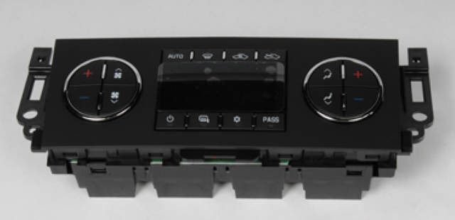 25936131 - Body: Heater Control for Chevrolet: Silverado 1500, Silverado 2500 HD, Silverado 3500 HD | GMC: Sierra 1500, Sierra 2500 HD, Sierra 3500 HD Image