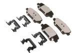 22857909 - : Rear Disc Brake Pad Set with Clips for Cadillac: ATS, CTS Image