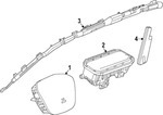 85777151 - Electrical: Head Air Bag for GM Image