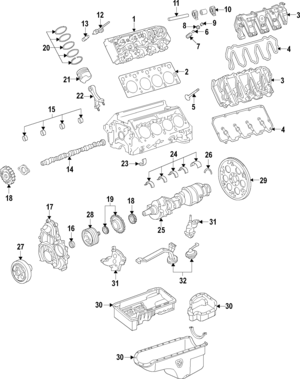 12716846 - : (Replaces 12702633) Cylinder Head for GM Image
