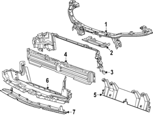 85054469 - : (Replaces 84942241) F Baffle for GM Image