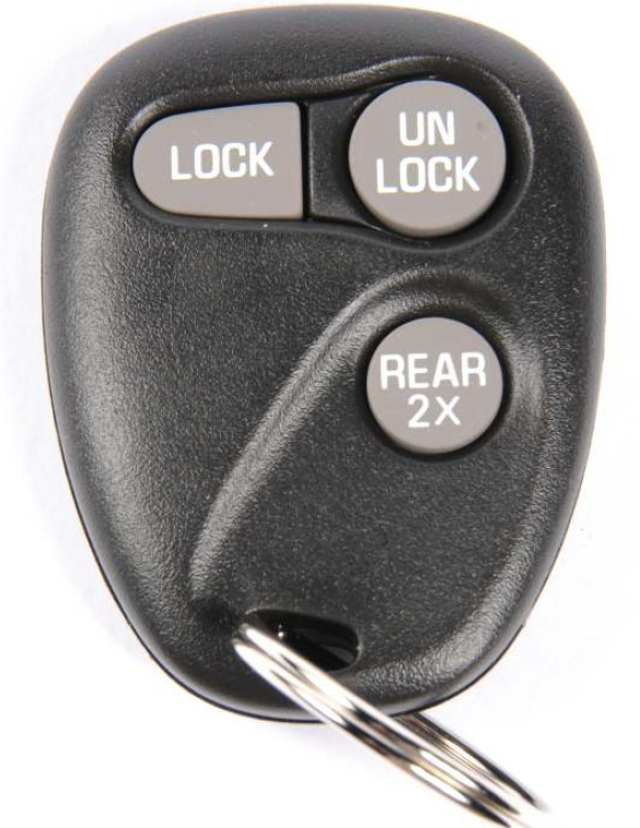 16245105 - Electrical: Keyless Entry Transmitter for Chevrolet: Astro, Blazer, Express 1500, Express 2500, Express 3500, Suburban C1500, Suburban C2500, Suburban K1500, Suburban K2500, Tahoe | GMC: Jimmy, Safari, Savana 1500, Savana 2500, Savana 3500, Suburban C1500, Suburban C2500, Suburban K1500, Suburban K2500, Yukon | Oldsmobile: Bravada Image
