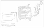84893096 - Electrical: Headlamp Assembly for GM Image