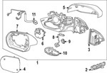 42937749 - Body: Mirror Assembly for GM Image