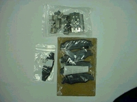 19428072 - : Ceramic Rear Disc Brake Pad Kit with Springs and Clips for GM Image