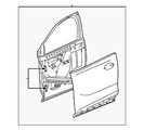 42809628 - Body: Door Shell for Chevrolet: Bolt EUV Image