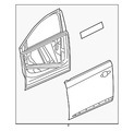 86528296 - : (Replaces 84113577) Front Driver Side Door for Chevrolet: Impala Image