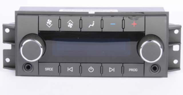 15881861 - : Heater, Air Conditioning, and Radio Control Module for Buick: Enclave | Chevrolet: Suburban 1500, Suburban 2500, Tahoe, Traverse | GMC: Yukon, Yukon XL 1500, Yukon XL 2500 Image