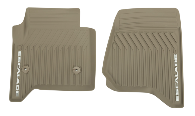 23470070 - Interior: Floor Mats, All-Weather, Front W\\/Logo for GM Image