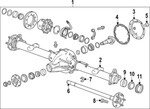 85721785 - Suspension: Differential Cover Gasket for GM Image