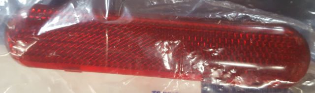 15961884 - : Door Warning Reflector for Cadillac: Escalade, Escalade EXT | Chevrolet: Astro, Avalanche 1500, Avalanche 2500, C1500, C2500, C3500, K1500 Pickup, K2500 Pickup, K3500 Pickup, Silverado 1500, Silverado 1500 Classic, Silverado 1500 HD, Silverado 1500 HD Classic, Silverado 2500, Silverado 2500 HD, Silverado 2500 HD Classic, Silverado 3500, Silverado 3500 Classic, Silverado 3500 HD, Suburban 1500, Suburban 2500, Suburban C1500, Suburban C2500, Suburban K1500, Suburban K2500, Tahoe | GMC: C1500 Pickup, C2500 Pickup, C3500 Pickup, K1500 Pickup, K2500 Pickup, K3500 Pickup, Safari, Sierra 1500, Sierra 1500 Classic, Sierra 1500 HD, Sierra 1500 HD Classic, Sierra 2500, Sierra 2500 HD, Sierra 2500 HD Classic, Sierra 3500, Sierra 3500 Classic, Sierra 3500 HD, Suburban C1500, Suburban C2500, Suburban K1500, Suburban K2500, Yukon, Yukon XL 1500, Yukon XL 2500 Image