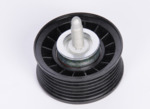 12580774 - Cooling System: Idler Pulley for Cadillac: Escalade | Chevrolet: C3500HD, Express 1500, Express 2500, Silverado 1500, Silverado 1500 Classic, Tahoe | GMC: C3500HD, Savana 1500, Savana 2500, Sierra 1500, Sierra 1500 Classic, Yukon Image