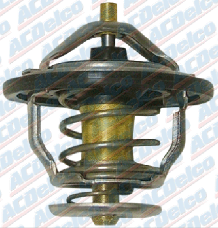 97241129 - Cooling System: Thermostat for Chevrolet: Express 2500, Express 3500, Express 4500, Silverado 2500 HD, Silverado 2500 HD Classic, Silverado 3500, Silverado 3500 Classic, Silverado 3500 HD | GMC: Savana 2500, Savana 3500, Savana 4500, Sierra 2500 HD, Sierra 2500 HD Classic, Sierra 3500, Sierra 3500 Classic, Sierra 3500 HD Image