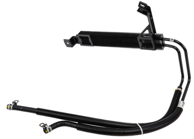 15295843 - Steering: Power Steering Oil Cooler for Cadillac: Escalade, Escalade ESV, Escalade EXT | Chevrolet: Avalanche 1500, Avalanche 2500, Silverado 1500, Silverado 1500 Classic, Silverado 1500 HD, Silverado 1500 HD Classic, Suburban 1500, Tahoe | GMC: Sierra 1500, Sierra 1500 Classic, Sierra 1500 HD, Sierra 1500 HD Classic, Yukon, Yukon XL 1500 Image