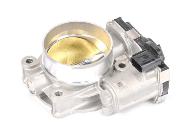 12670981 - : Throttle Body (Replaces Part Number 12671015) for Buick: Enclave, LaCrosse, Regal Sportback | Cadillac: ATS, CTS, SRX, XTS | Chevrolet: Camaro, Caprice, Captiva Sport, Colorado, Equinox, Impala, Impala Limited, Traverse, Traverse Limited | GMC: Acadia, Acadia Limited, Canyon, Terrain Image