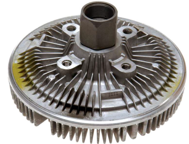 15712914 - : Engine Cooling Fan Clutch for Chevrolet: Avalanche 2500, Express 3500, Silverado 1500, Silverado 2500 HD, Silverado 2500 HD Classic, Silverado 3500, Silverado 3500 Classic, Suburban 2500 | GMC: Savana 3500, Sierra 2500 HD, Sierra 2500 HD Classic, Sierra 3500, Sierra 3500 Classic, Yukon XL 2500 Image