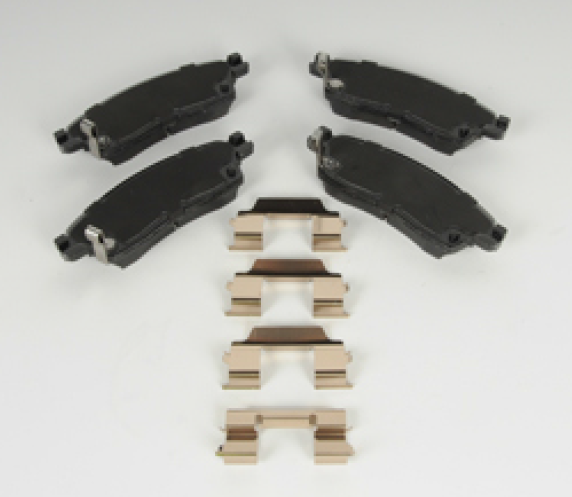 19421285 - : Rear Disc Brake Pad Set for Buick: Enclave | Chevrolet: Traverse | GMC: Acadia, Acadia Limited | Saturn: Outlook Image