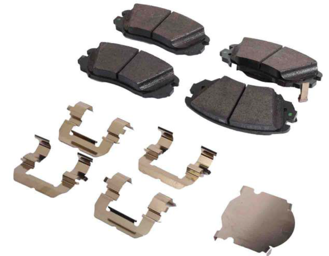 84233325 - : Front Disc Brake Pad Set with Clips and Shims for Buick: Cascada, LaCrosse, Regal | Cadillac: ELR | Chevrolet: Impala, Malibu, Malibu Limited Image