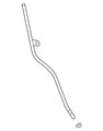12734060 - : (Replaces 12722255) Engine Oil Dipstick Tube for Chevrolet: Silverado 2500 HD Image