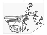 42831126 - : Driver Side Headlamp (Replaces 42794040) for GM Image