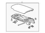 84500304 - Body: Armrest Assembly for GM Image