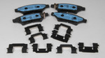 19421343 - : Pad Kit (Replaces Part Number 20962994) for Cadillac: CTS, SRX Image