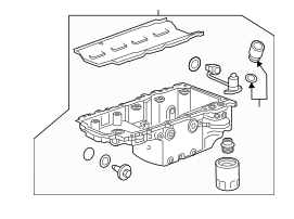 12732265 - : Oil Pan for GM Image
