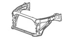 85154188 - Body: Radiator Support for Chevrolet: Silverado 2500 HD, Silverado 3500 HD | GMC: Sierra 2500 HD Image