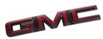 85018665 - Exterior: Exterior Emblem. Front Illuminated GMC, Red for GMC: Sierra 1500, Sierra 2500 HD, Sierra 3500 HD Image